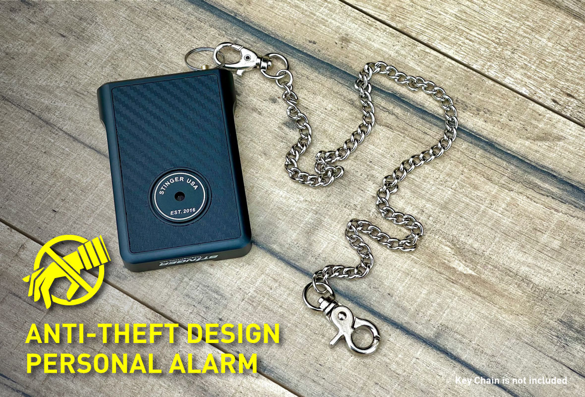 Stinger Personal Alarm Emergency Tool, Safety Alarm, Seat Belt Cutter, Glass Breaker, Original Design in USA