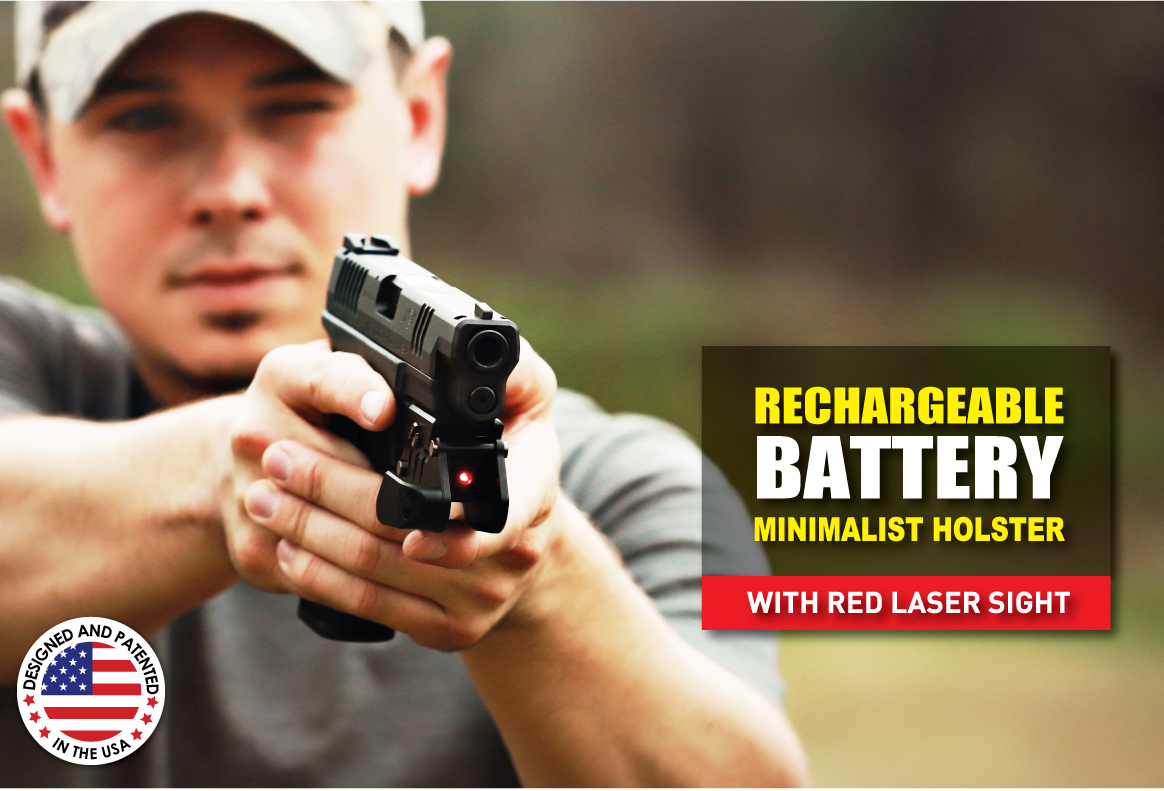 Stinger Concealment with Laser Sight System: Trigger Guard Protection Cover, Belt Clip Minimalist Carry Solution